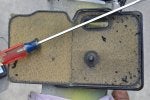 White Gas Composite material Auto part Electric blue